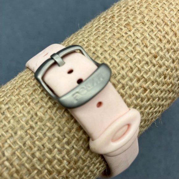 Polar Ladies Watch As Is Pink Silver Water Resistant 0537F6 Retro Costume Prop - Picture 4 of 6